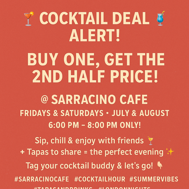 Cafe evening offer!!