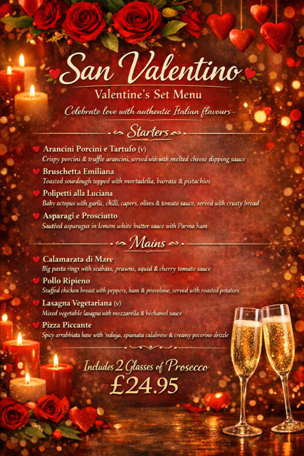 ST VALENTINE DAY BOOK NOW!!!